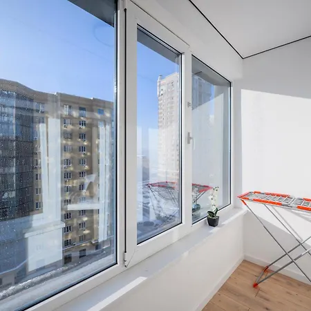 5 New Business-Class Apartments R-House Near Mega Almaty Exterior photo